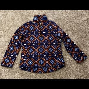 NWT Sherpa quarter zip pullover